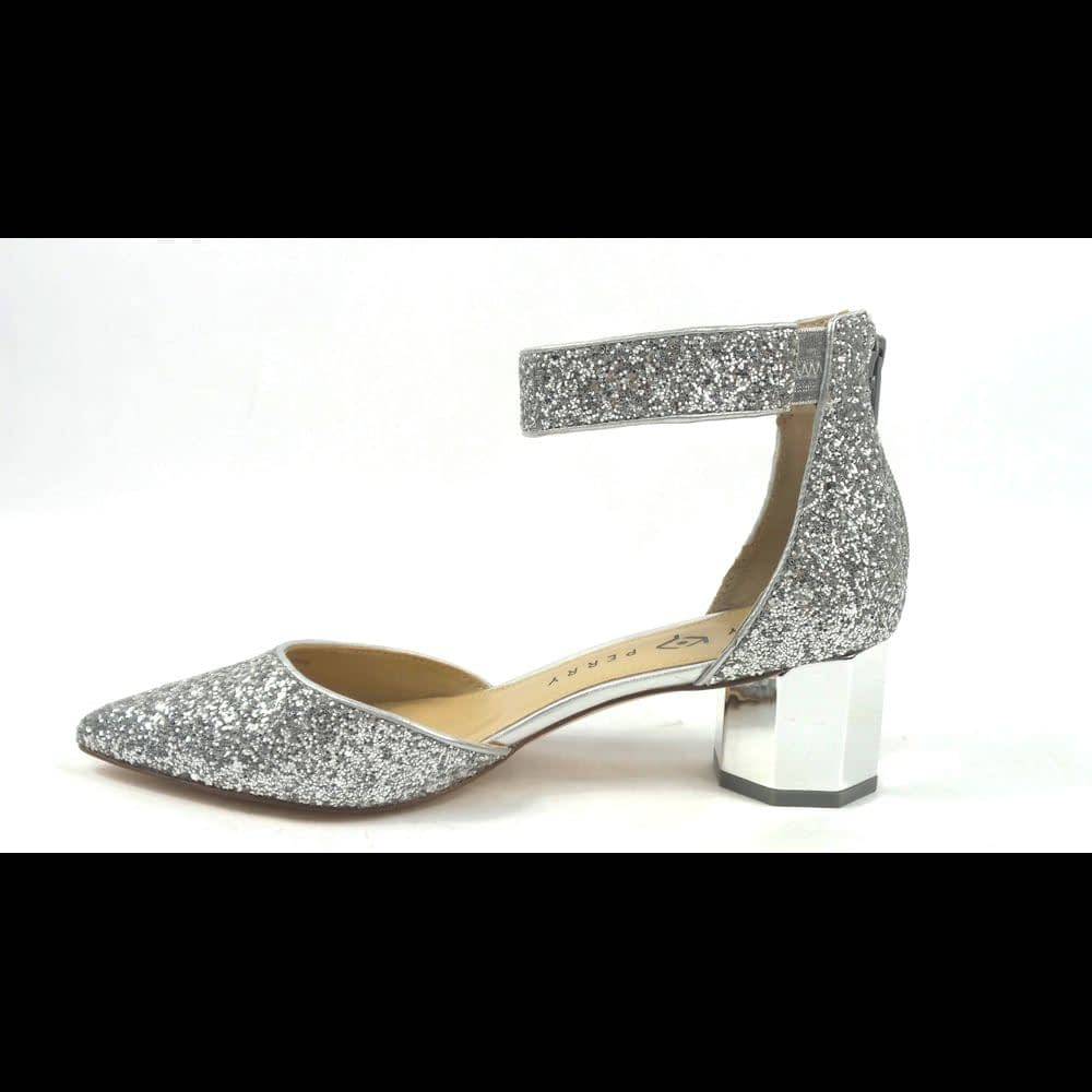 Katy Perry Ankle-Strap Pumps The Jo Black Silver - Medium